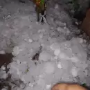 Tormenta feroz en Mendoza: Imágenes del granizo que marcó la noche