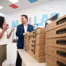 Escuelas técnicas de la provincia recibieron computadoras de última generación