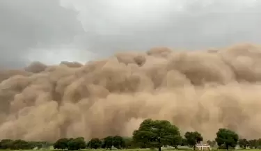 tormenta de polvo