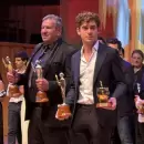 (Video) Por primera vez, Franco Colapinto y "Dibu" Martínez se quedaron con el Olimpia de Oro 2024