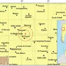 Tembló otra vez en el límite entre Mendoza y San Juan y se sintió en todo el norte provincial