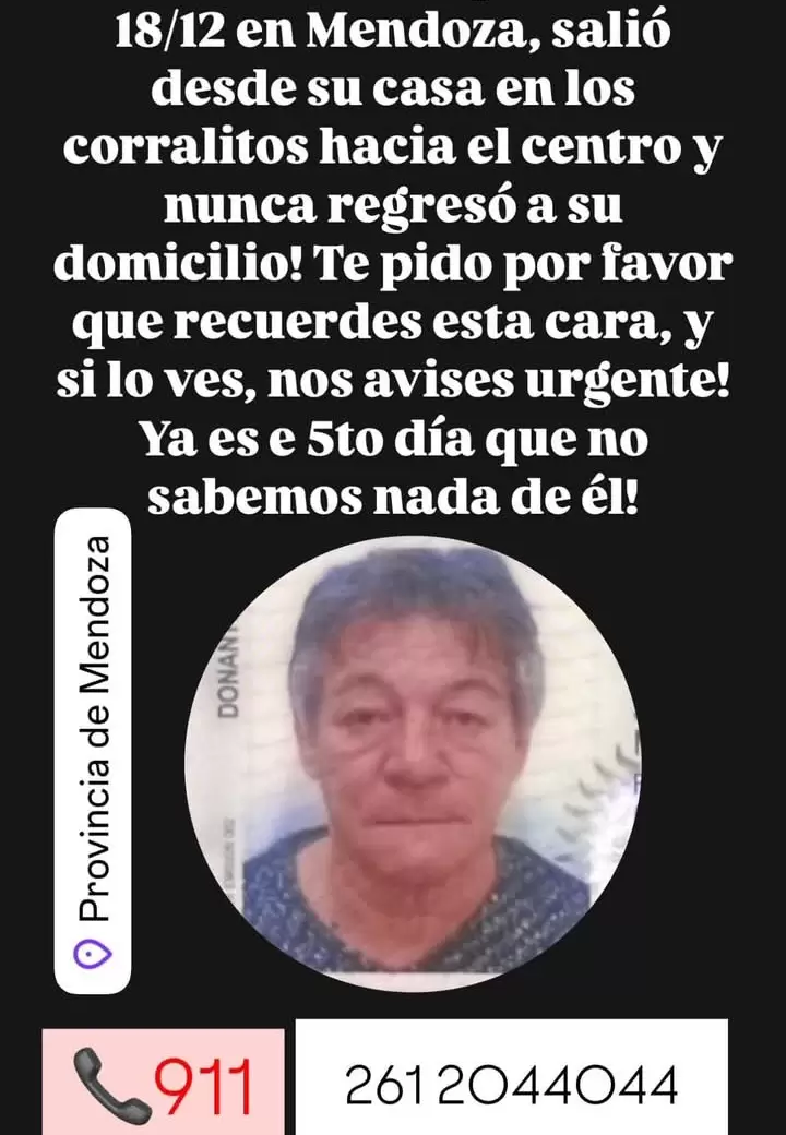 Sergio Paez desaparecido