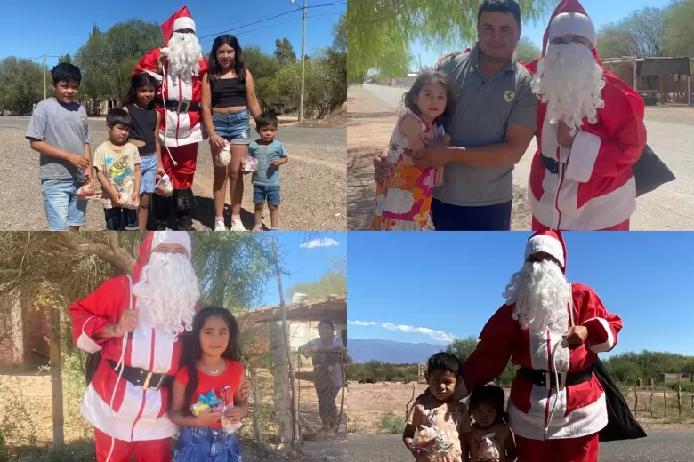 Los protagonistas de la Navidad en Barrio San Expedito