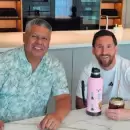 El ritual de Lionel Messi y Chiqui Tapia: mates y un cierre de a�o exitoso