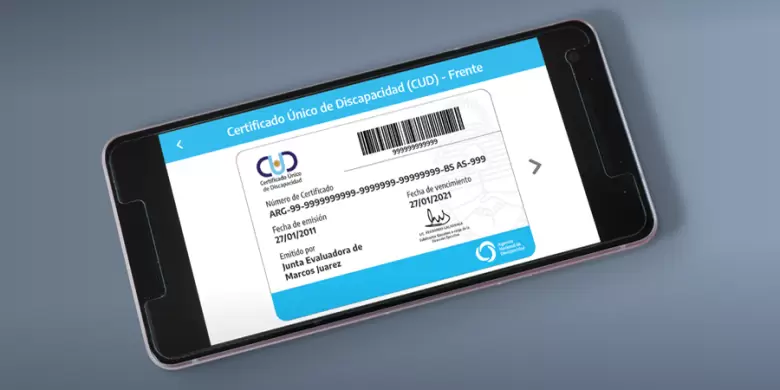 certificado de discapacidad