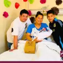 Joe Emiliano, el primer bebé de 2025 nacido en el hospital de Malargüe