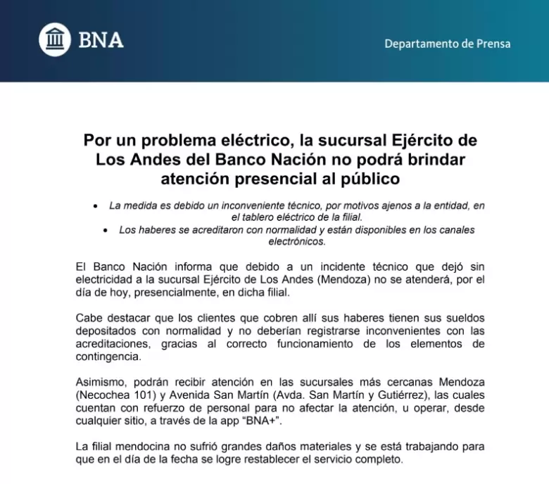 banco nacion 02 de enero
