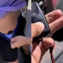 (Video) Toda la secuencia: así roban vehículos con inhibidores de alarma