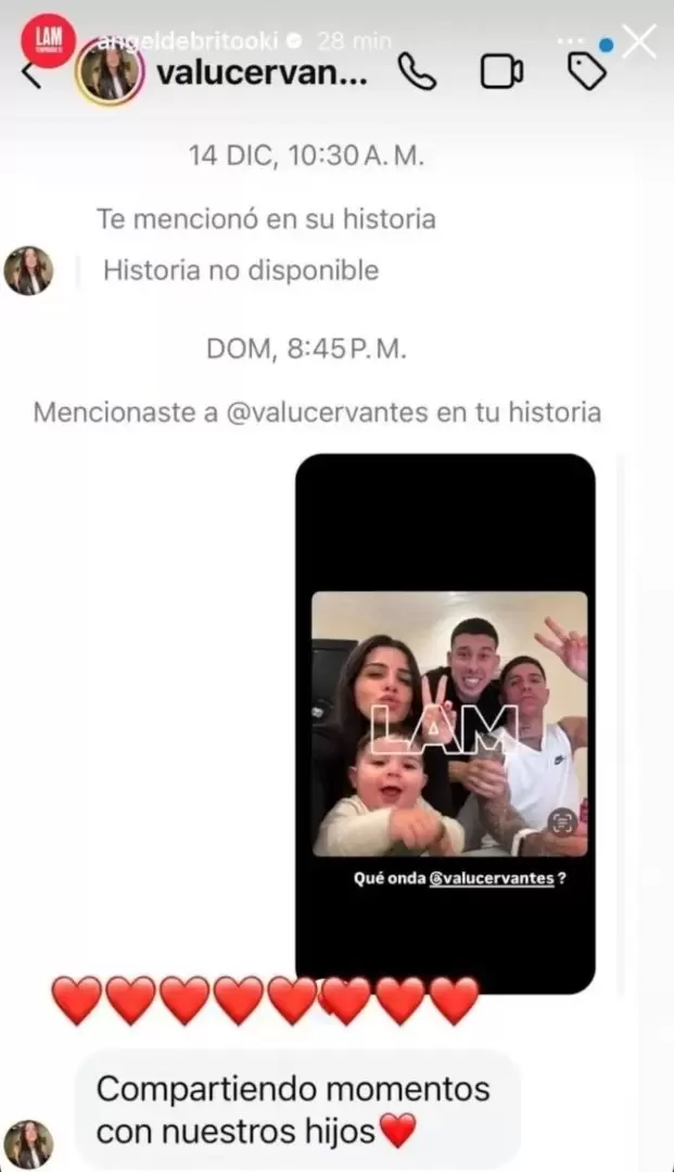 "COMPARTIENDO CON NUESTROS HIJOS" VALENTINA CERVANTES