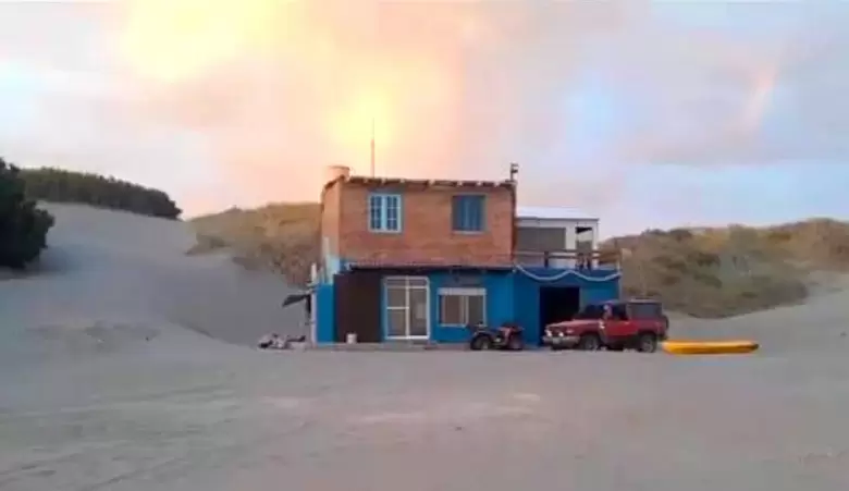 HOGAR DEL ÚNICO HABITANTE DDE PUNTA MEJILLÓN