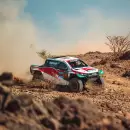 El mendocino Juan Cruz Yacopini brilló en la cuarta etapa del Dakar 2025 y está en el top 10 de autos