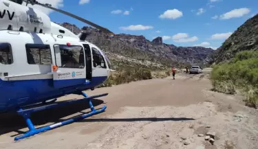 Crecida por lluvias en San Rafael, rescate a turistas - Foyo: Prensa Gobierno de