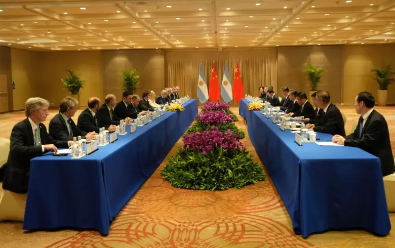 milei gabinete reunion china