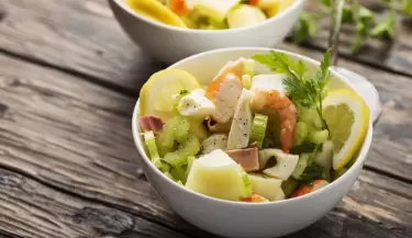 ensalada de mariscos