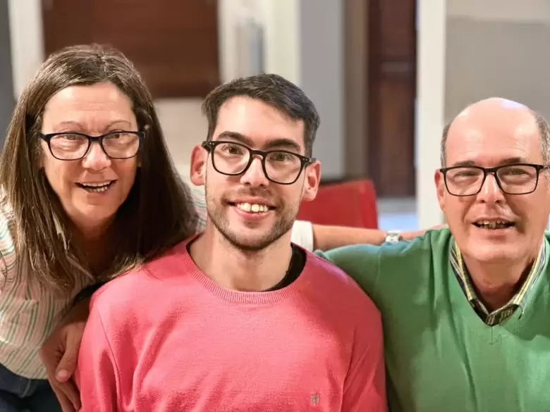 SU FAMILIA HA SIDO SU GRAN APOYO