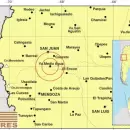 Volvió a temblar en el sur de San Juan y repercutió en todo el Gran Mendoza