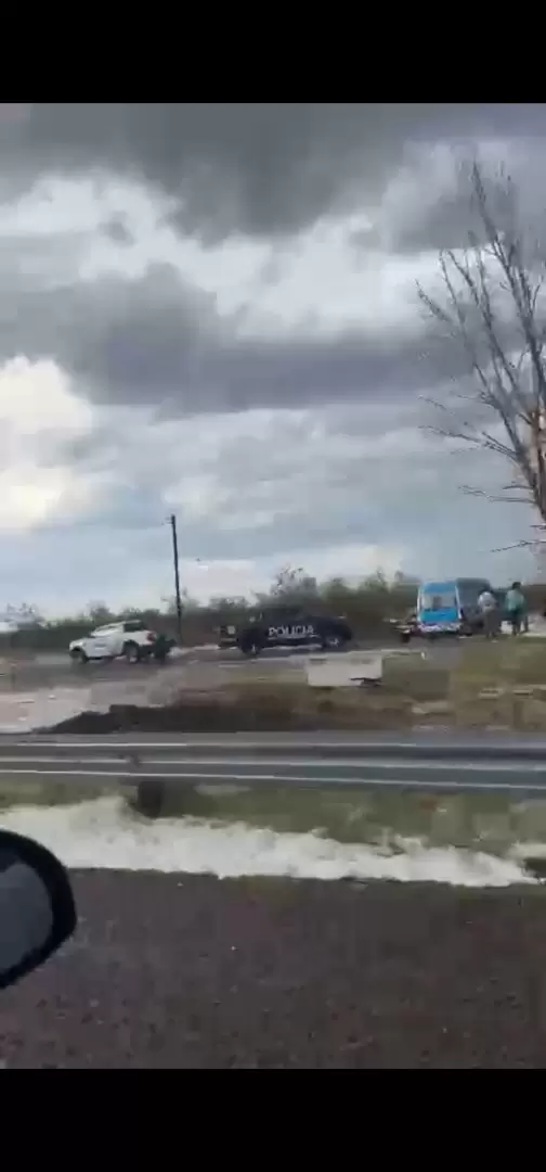 Feroz tormenta en Santa Rosa