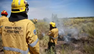 Refuerzos y defensa contra incendios en San Rafael