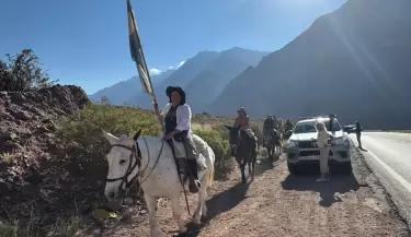 Cruce de los Andes 2025: Uspallata - Foto: Miguel Pelaytay