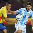 (Videos) Con un gol de Echeverri, Argentina empató ante Colombia en el Sudamericano Sub 20