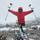 El exatleta paralímpico Julio Soto Ugalde hizo historia al hacer cumbre en el Aconcagua