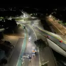 Comenzó la demarcación nocturna de dos corredores clave para el Gran Mendoza