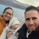 La esposa y el hijo del gendarme Nahuel Gallo ya est�n en el pa�s tras un rescate de operativo secreto