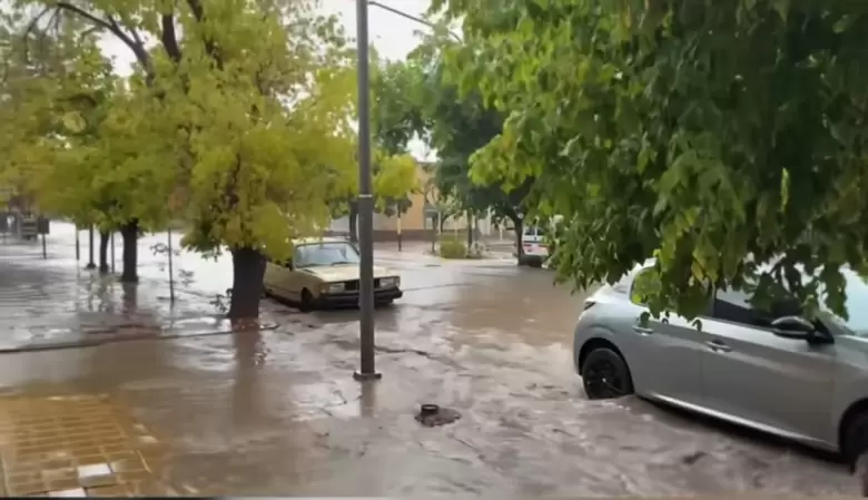 Tormenta en Gran Mendoza