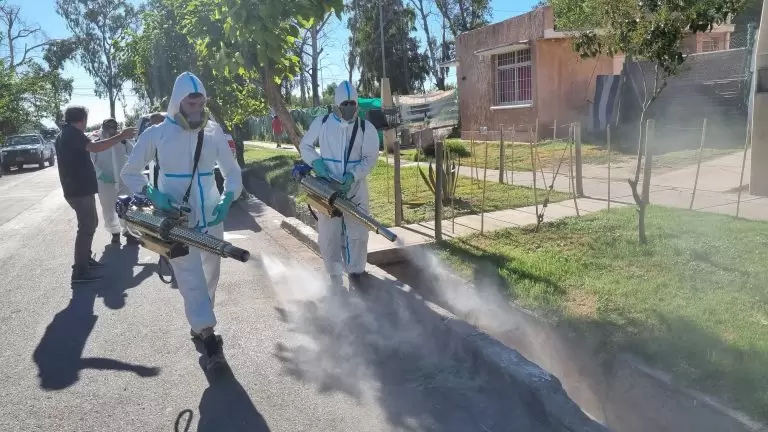 Control del dengue en Luján