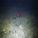 Una familia varada fue rescatada en San Rafael con ayuda de un dron policial