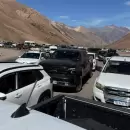 (Video) Volvió a colapsar el complejo Los Libertadores y las demoras llegan a más de seis horas