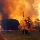 (Video) Incendio en Entre Ríos arrasó 500 hectáreas y puso en vilo a la comunidad