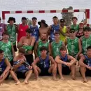 Destacada actuación del Etiec maipucino en el circuito nacional de beach handball
