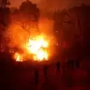 Los incendios también llegaron a la región sur de Chile y ya arrasaron más de 11.000 hectáreas