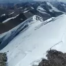 Continúa el operativo de búsqueda del andinista en el cerro El Plata