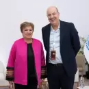 Sturzenegger se reunió con Georgieva, la titular del FMI, para discutir políticas de desregulación