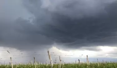 Atenci�n: hay un alerta amarillo por tormentas en departamentos del este mendocino