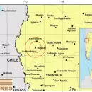 Volvió a temblar en el sur sanjuanino y alcanzó a percibirse en todo el norte de Mendoza