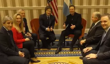Javier Milei y Elon Musk