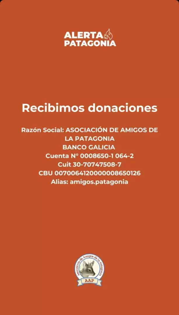 donaciones patagonia