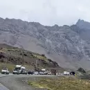 Colapso en el paso a Chile: habilitaron un pulm�n para estacionar y as� descomprimir el tr�nsito