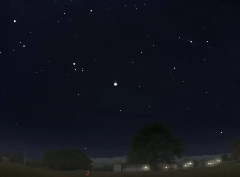 Triángulo celestial