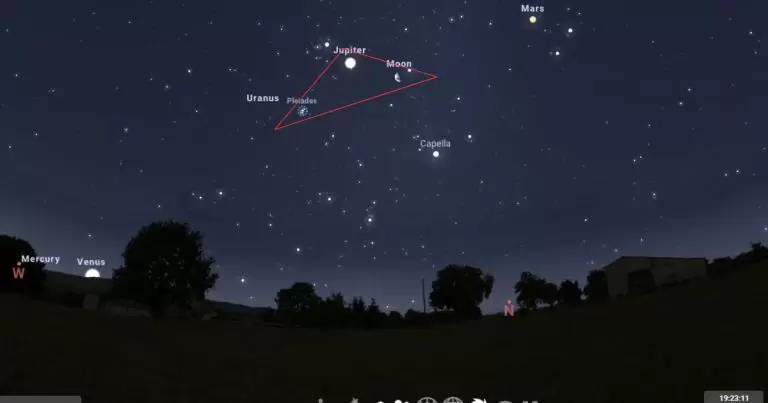 Triángulo celestial