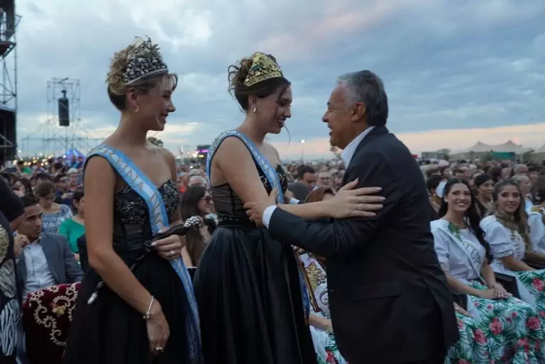 Alfredo Cornejo presente en la Fiesta de la Cosecha