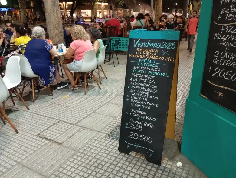La propuesta gastron�mica del men� vendimial