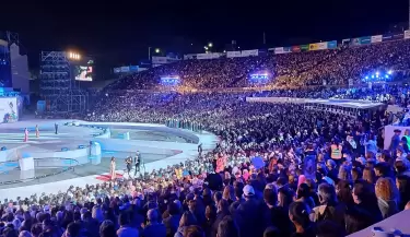 A minutos de comenzar con la fiesta de los mendocinos
