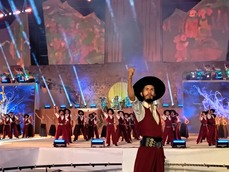 El protagonista de la noche: el malambo