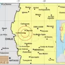 Otro sacud�n en el sur de San Juan alcanz� a percibirse en todo el norte provincial