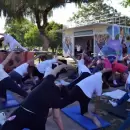 Yoga al aire libre en Guaymall�n: clase gratuita para celebrar el Mes de la Mujer