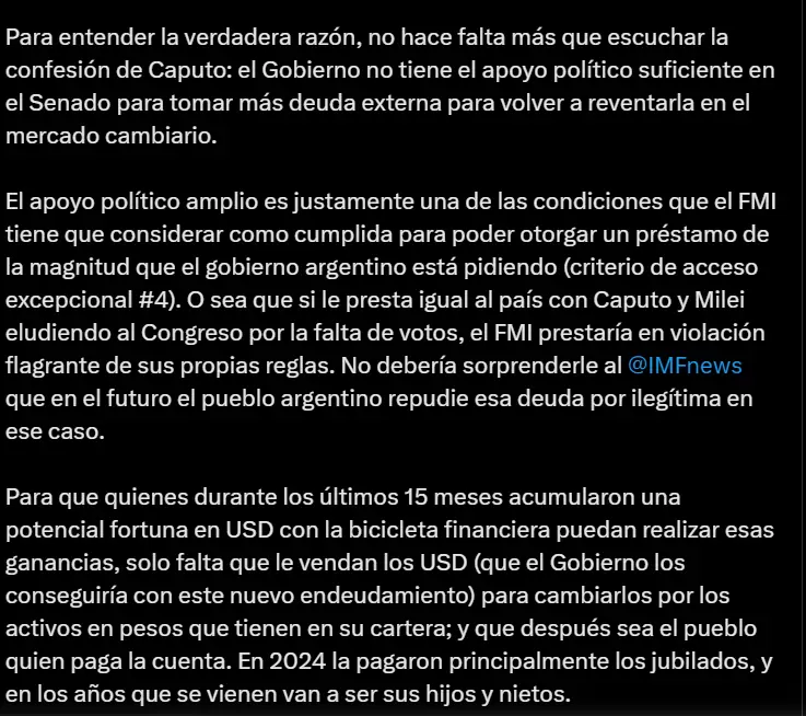 tweet martin guzman fmi